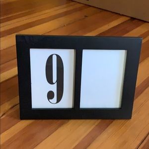 Double Black Wood Picture Frame